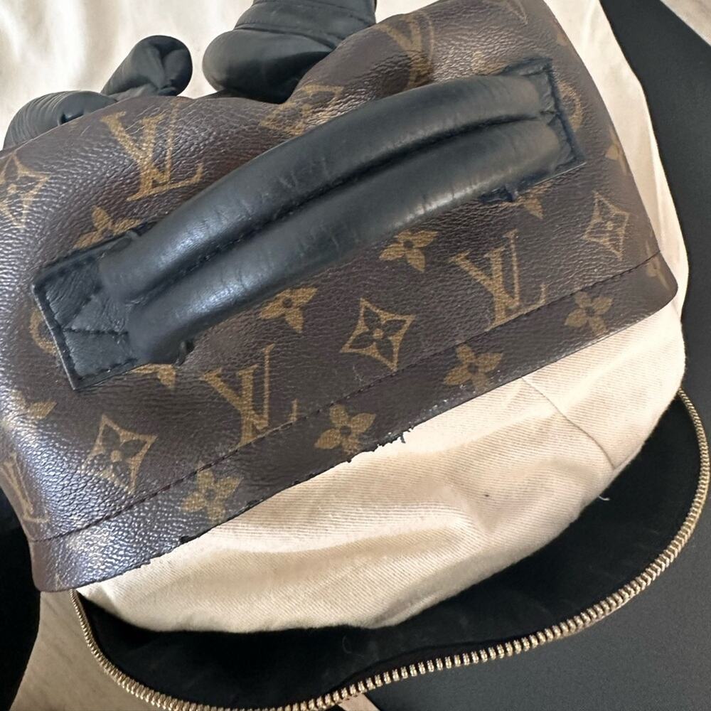 Louis Vuitton backpack palm spring MM with box and dust bag authentic - Picture 16 of 16